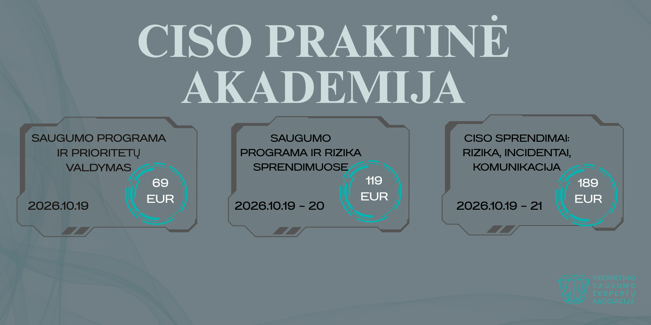 Praktiniai mokymai CISO