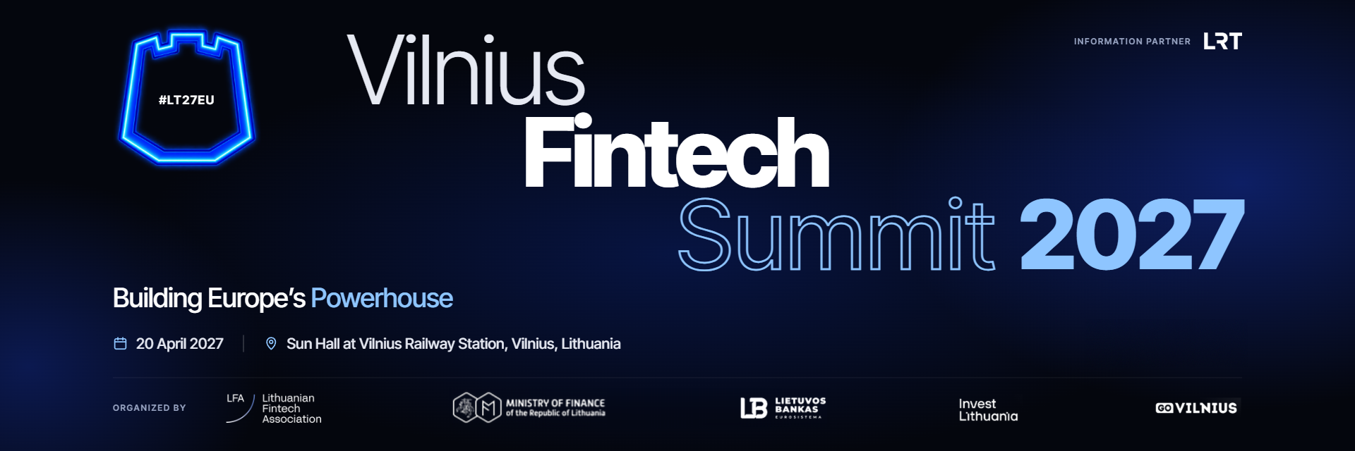 Vilnius Fintech Summit 2027: Building Europe’s Powerhouse